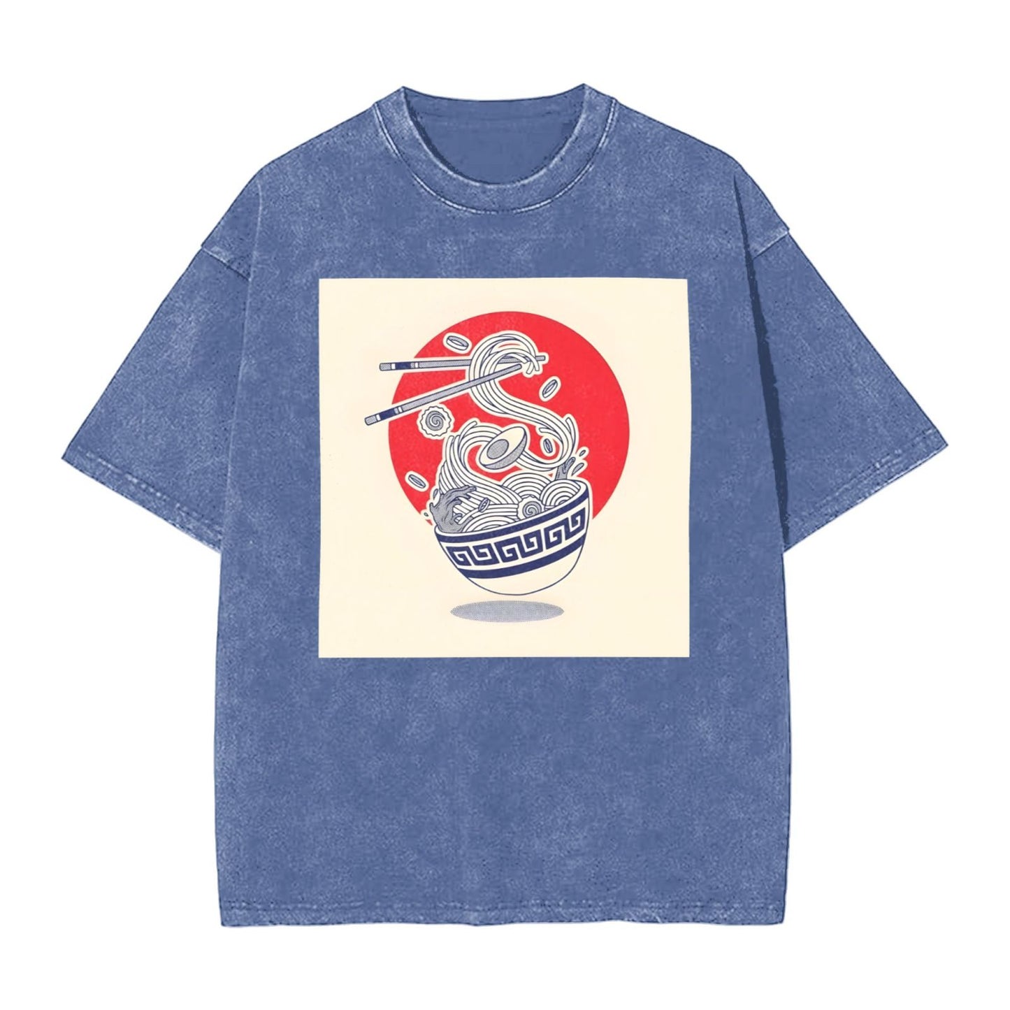Osaka Lion Ramen And Sun Washed T-Shirt