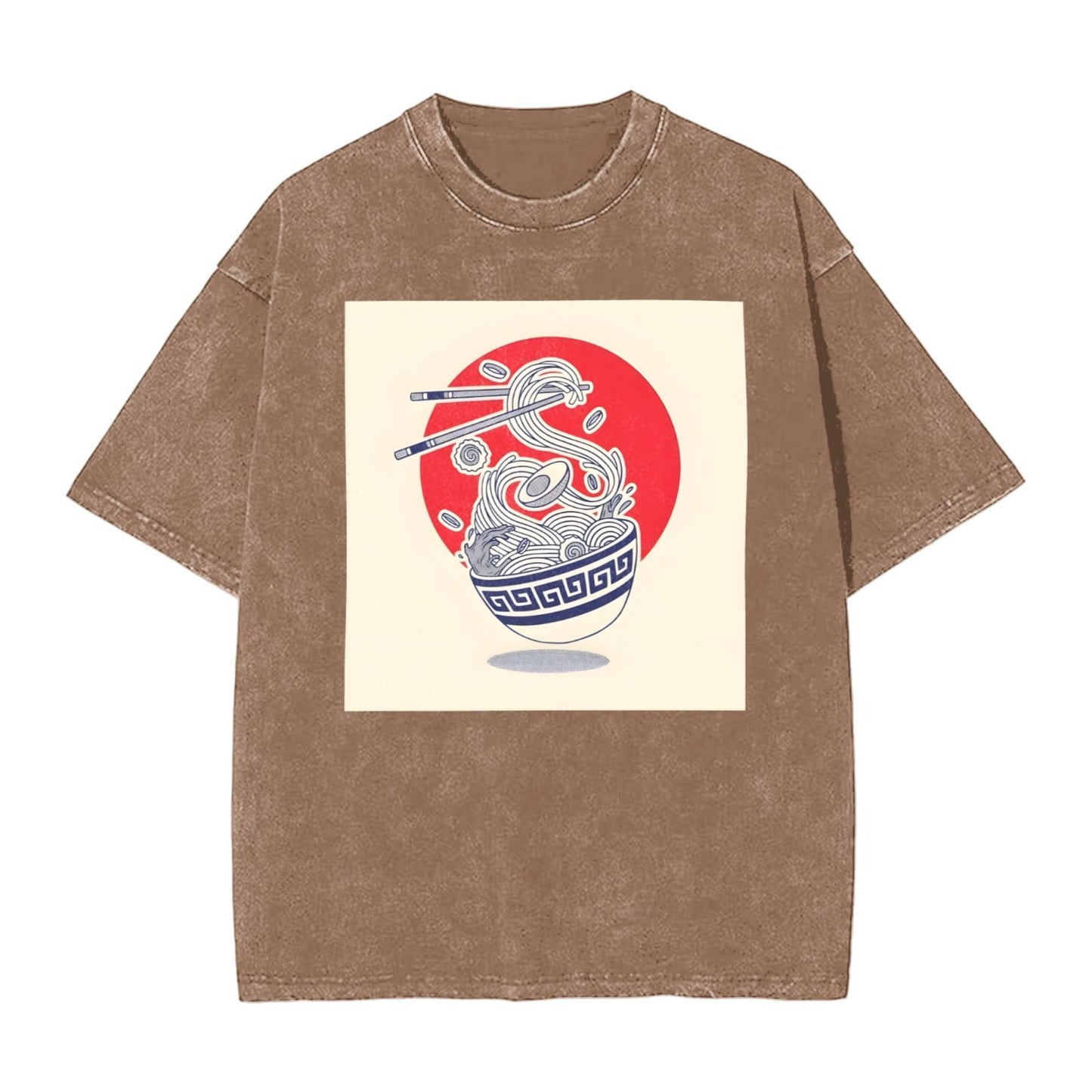 Osaka Lion Ramen And Sun Washed T-Shirt