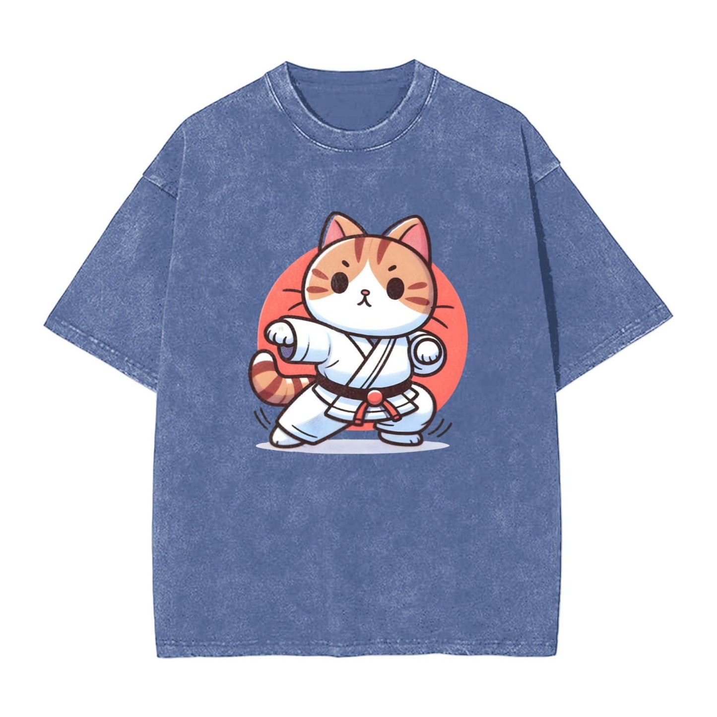 Osaka Lion Karate Cat Second Washed T-Shirt