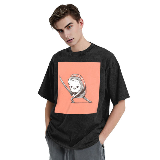 Osaka Lion Sushi - Knife Washed T-Shirt