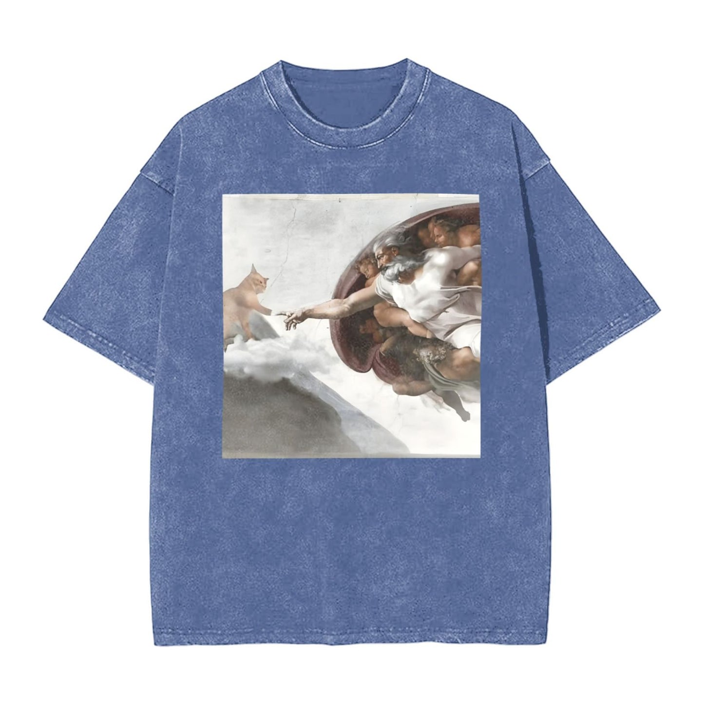 Osaka Lion The Creation of Cat Second Washed T-Shirt