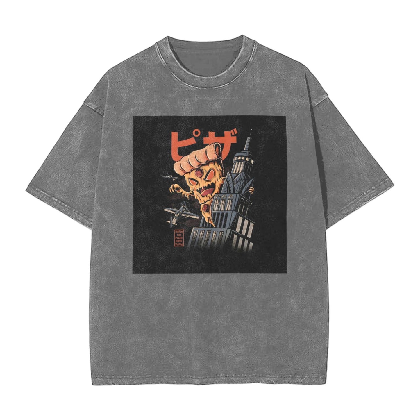 Osaka Lion Pizza Yokai Washed T-Shirt