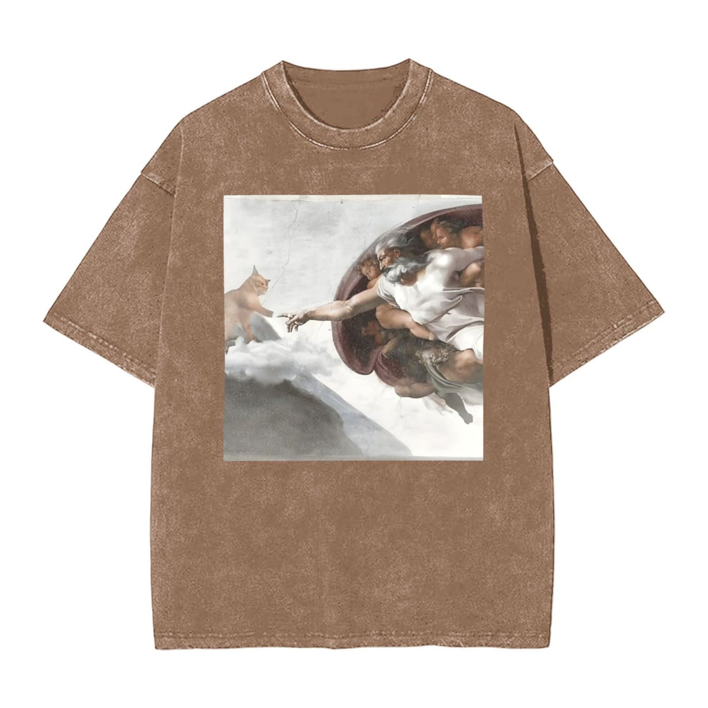 Osaka Lion The Creation of Cat Second Washed T-Shirt