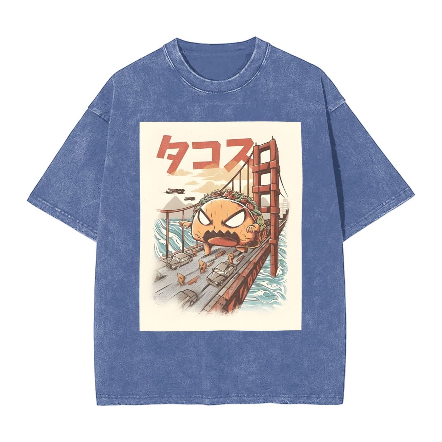 Osaka Lion Burger Yokai Washed T-Shirt
