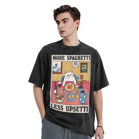 Osaka Lion More Spaghetti Less Upsetti Washed T-Shirt
