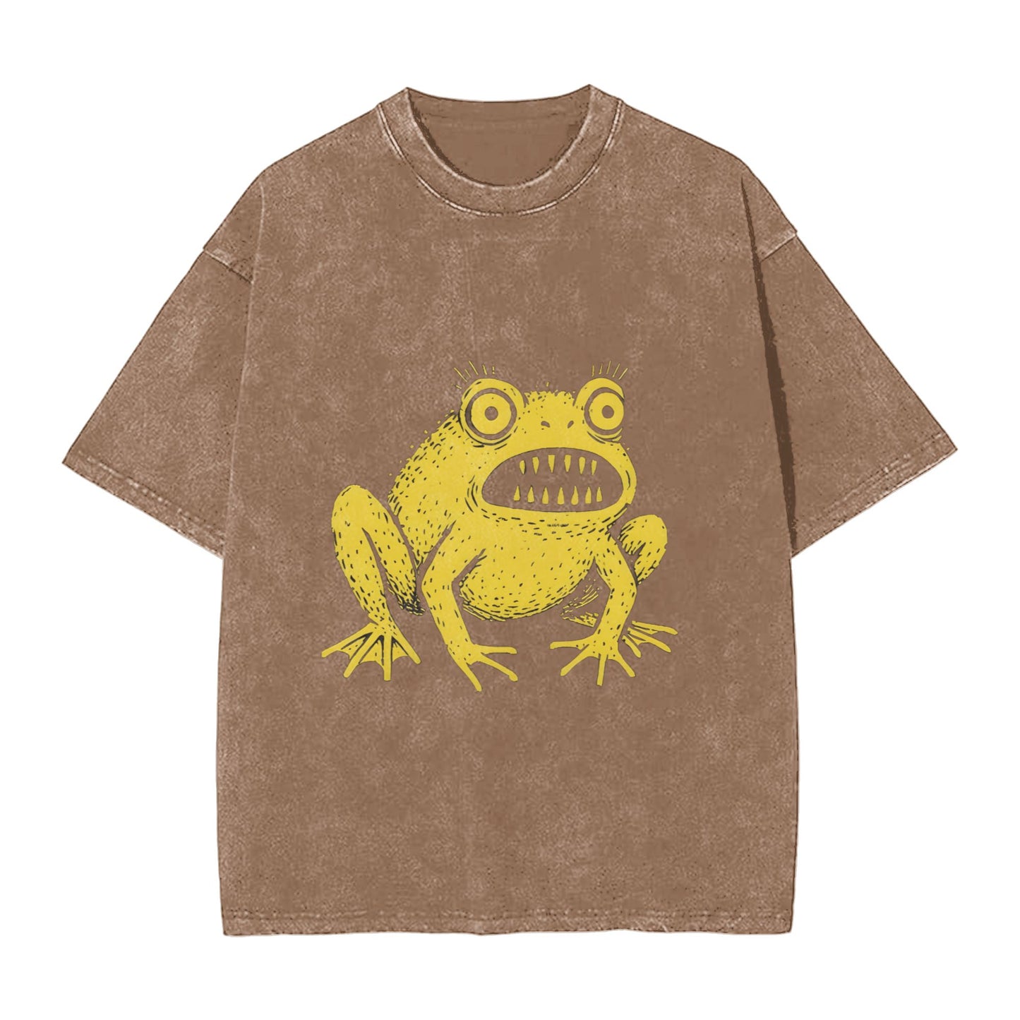 Osaka Lion Scary Frog Washed T-Shirt