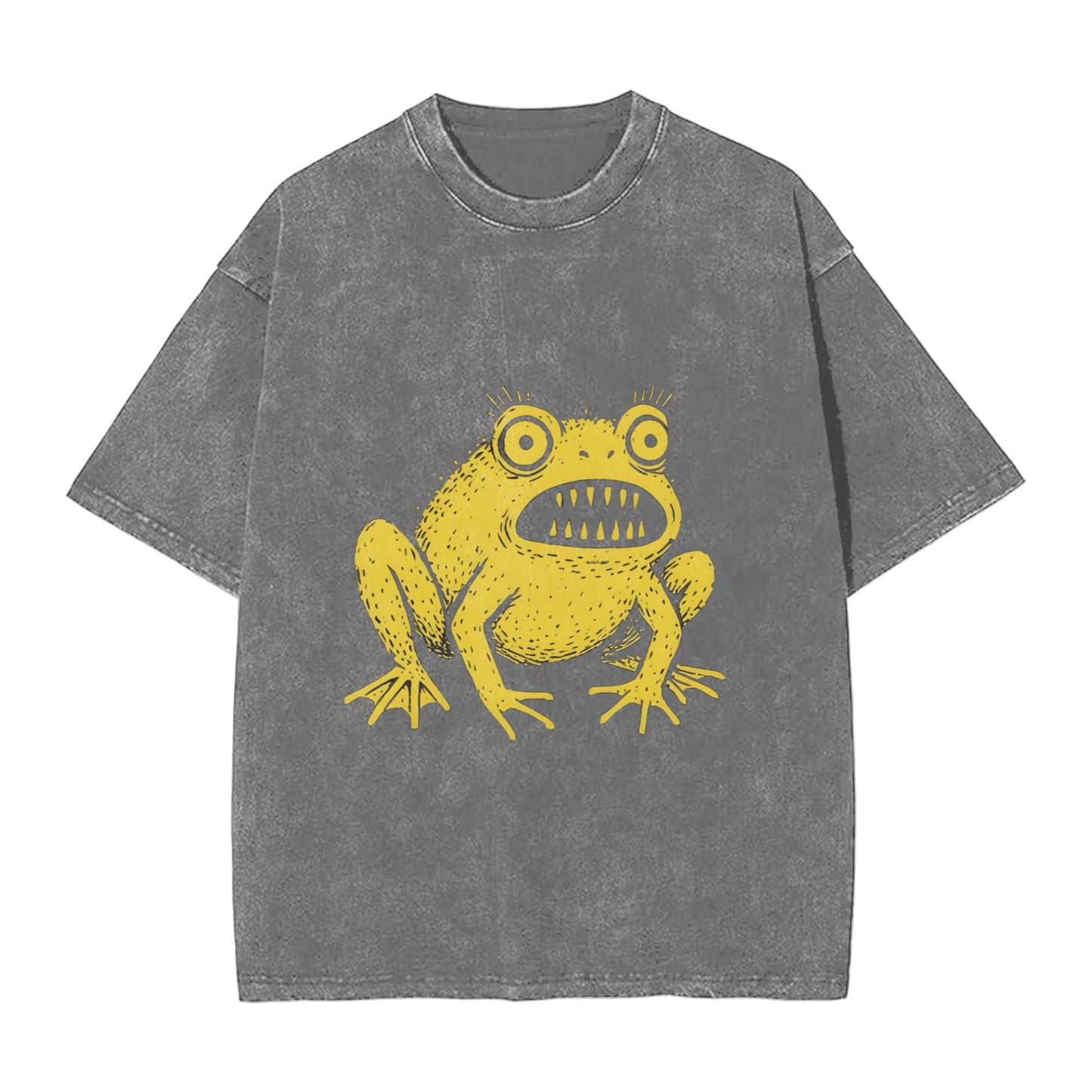 Osaka Lion Scary Frog Washed T-Shirt