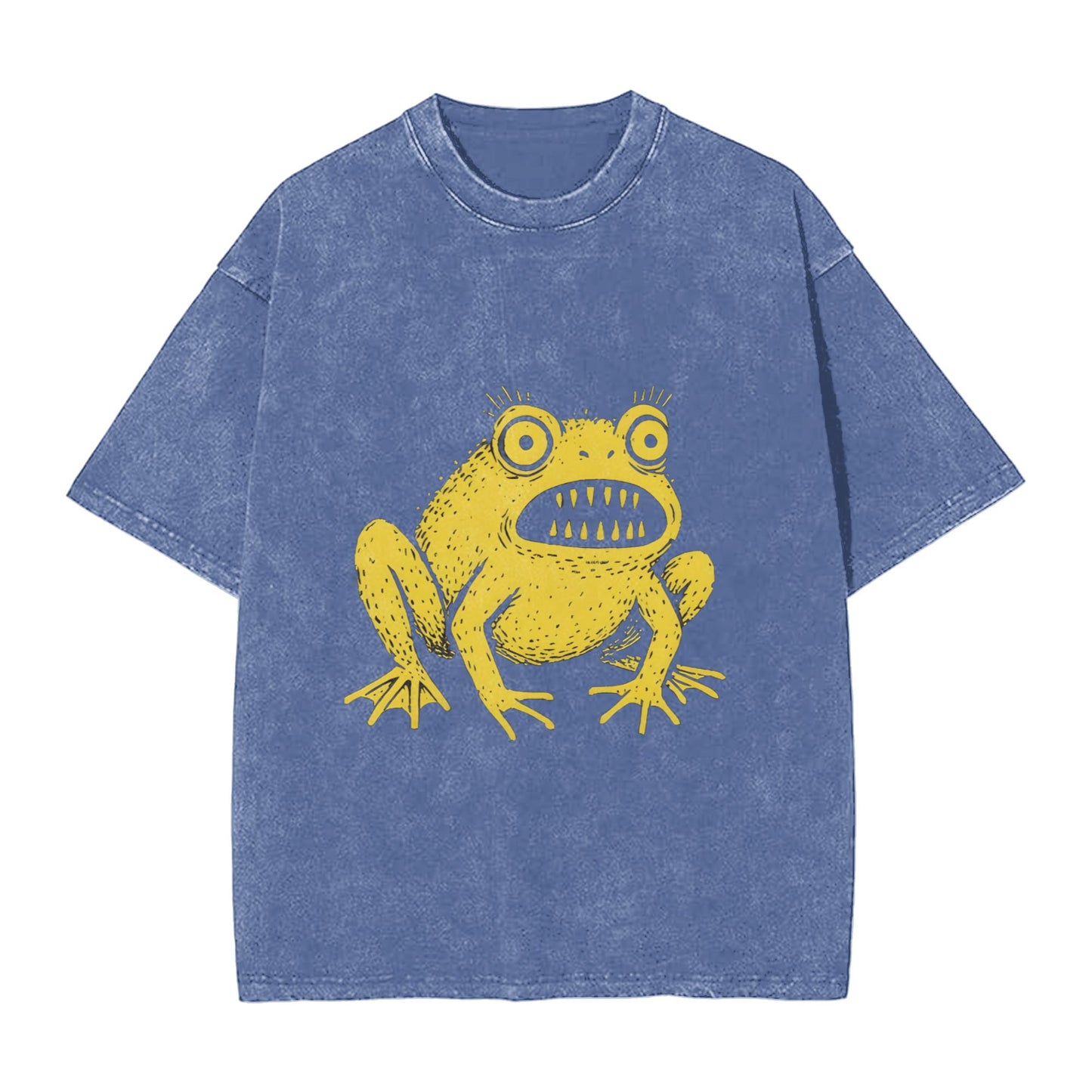 Osaka Lion Scary Frog Washed T-Shirt