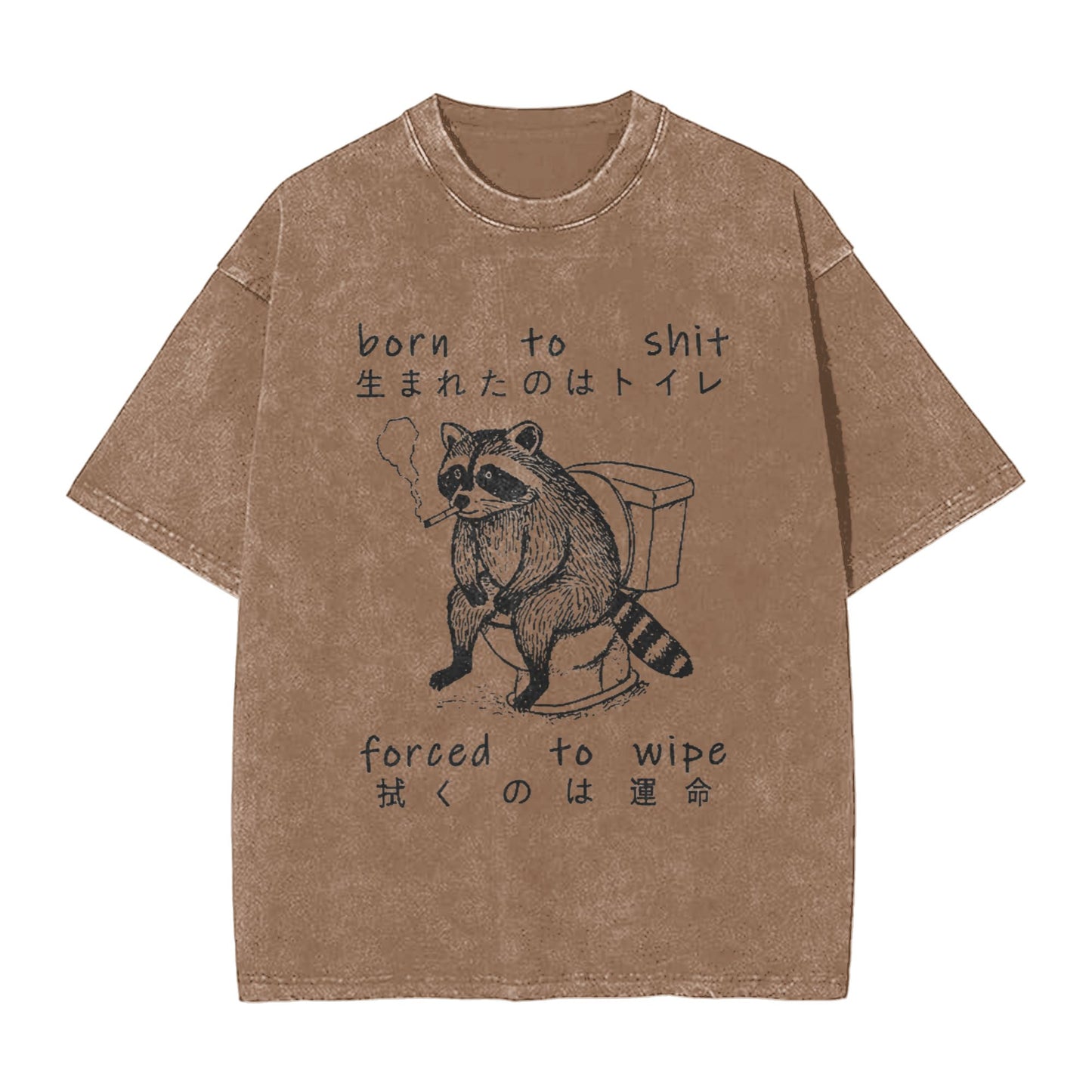 Osaka Lion Decadent Raccoon Washed T-Shirt