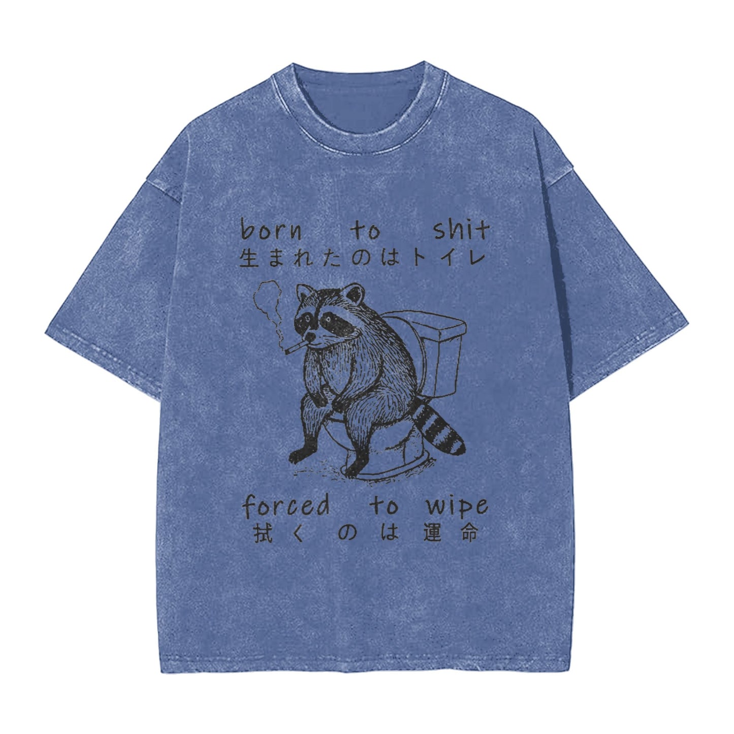 Osaka Lion Decadent Raccoon Washed T-Shirt