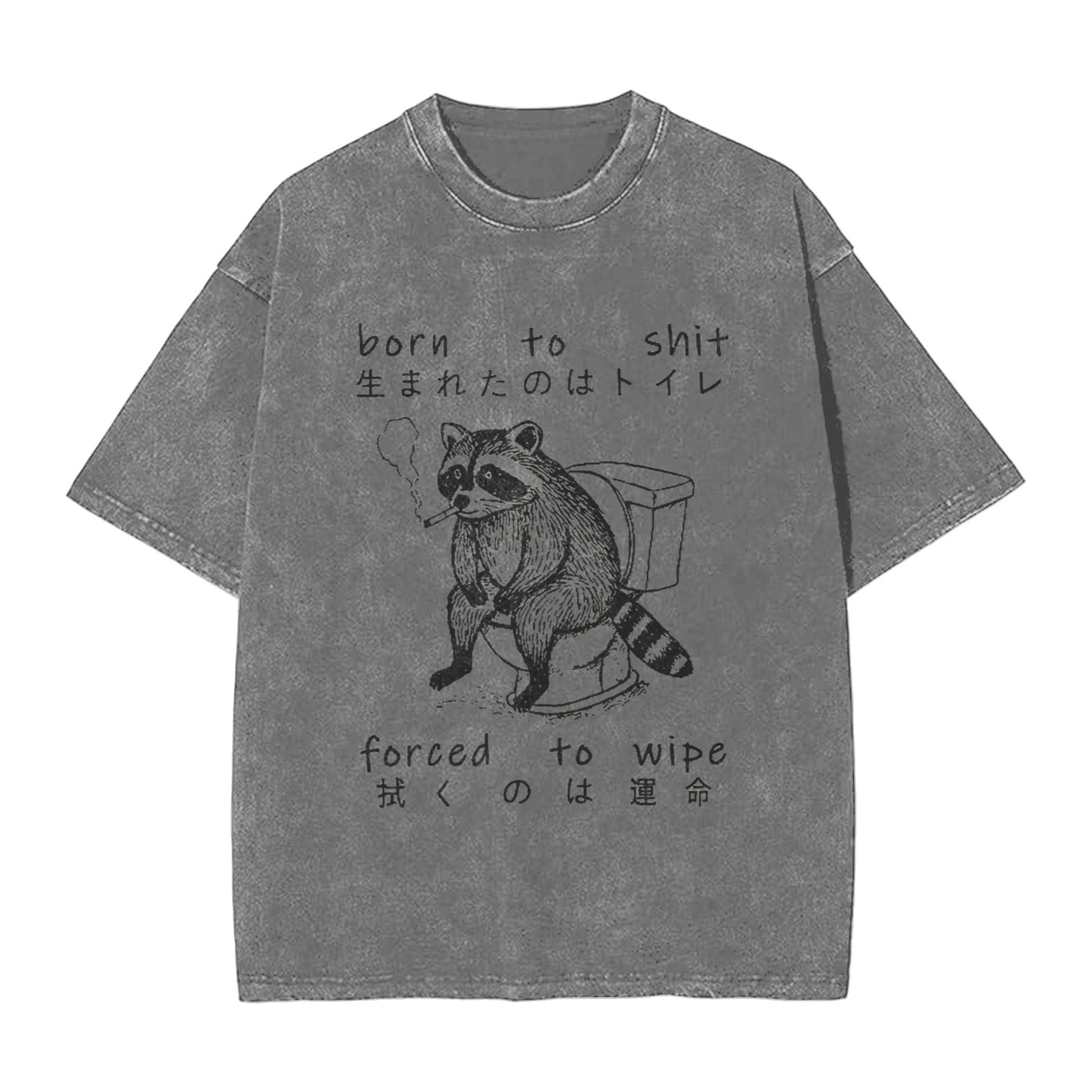 Osaka Lion Decadent Raccoon Washed T-Shirt