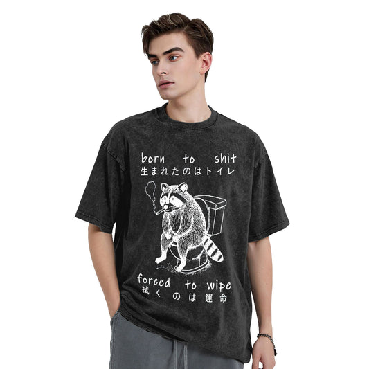 Osaka Lion Decadent Raccoon Washed T-Shirt