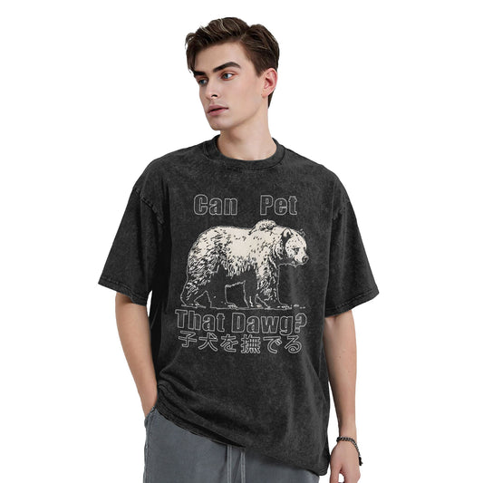 Osaka Lion Pet The Bear Washed T-Shirt