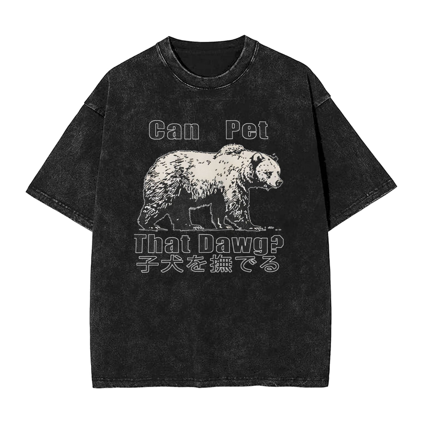 Osaka Lion Pet The Bear Washed T-Shirt