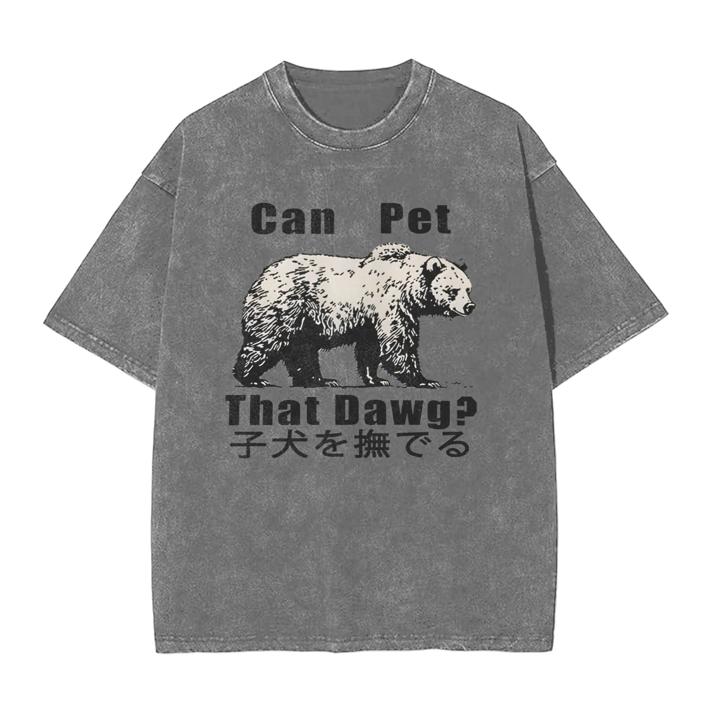 Osaka Lion Pet The Bear Washed T-Shirt