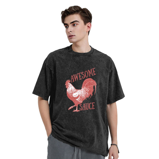 Osaka Lion Excited Chicken Washed T-Shirt