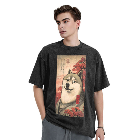 Osaka Lion I Hate People Washed T-Shirt