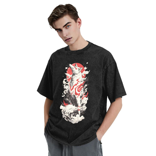 Osaka Lion Y¨­ko Washed T-Shirt