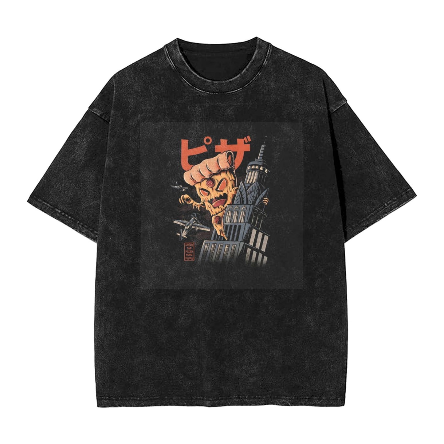 Osaka Lion Pizza Yokai Washed T-Shirt