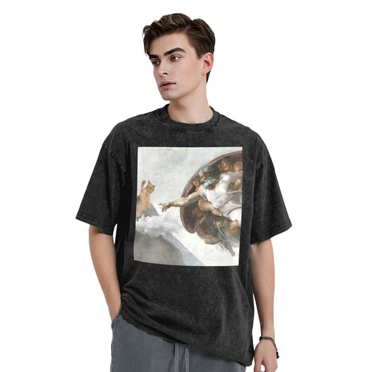 Osaka Lion The Creation of Cat First Washed T-Shirt