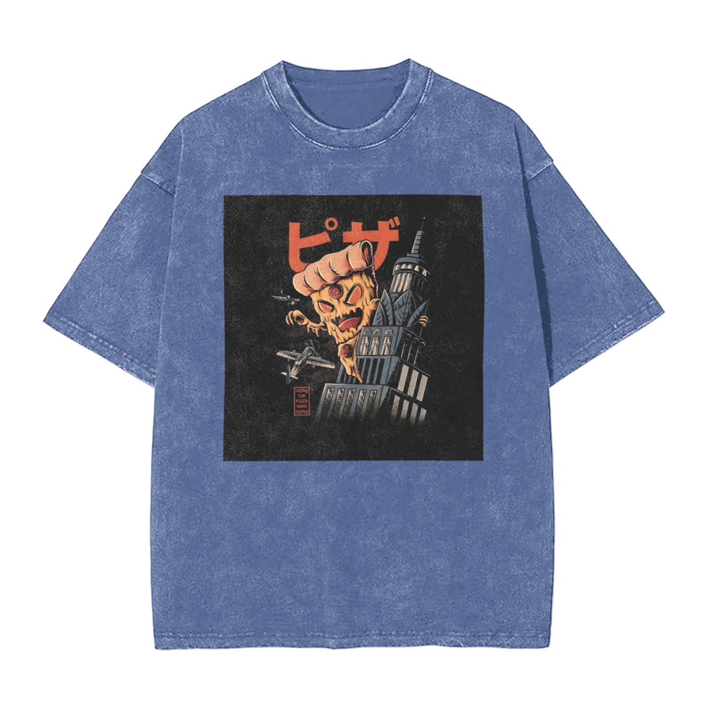 Osaka Lion Pizza Yokai Washed T-Shirt