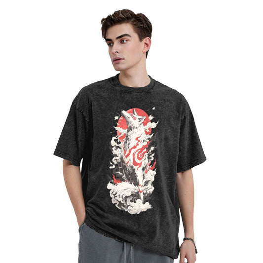 Osaka Lion Y¨­ko Washed T-Shirt