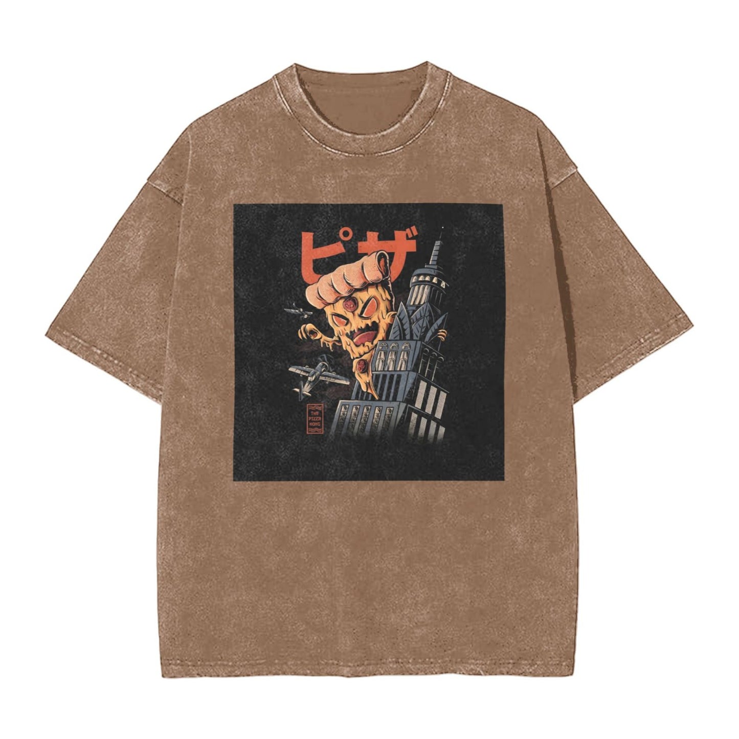 Osaka Lion Pizza Yokai Washed T-Shirt