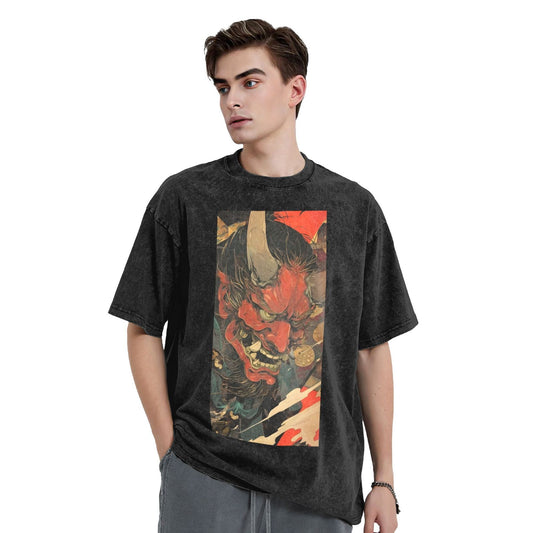 Osaka Lion Oni Washed T-Shirt