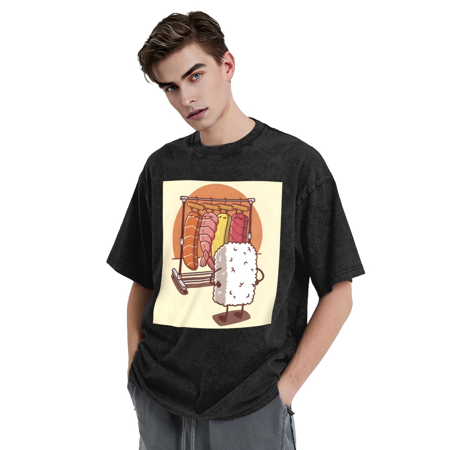Osaka Lion Selection Difficulty Washed T-Shirt