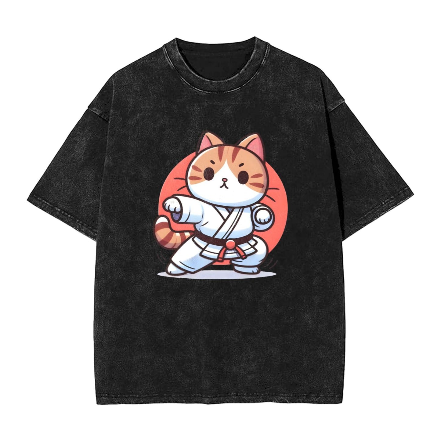 Osaka Lion Karate Cat Second Washed T-Shirt